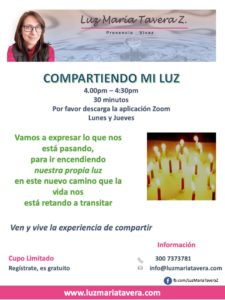 Luz Maria Tavera - Acompañamiento en Duelo | Reciclando Emociones